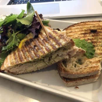 Romancing the Bean Cafe - Turkey and white cheddar pressed sandwich - Coffee & Tea Near Me - Burbank, California Romancing the Bean Cafe - Turkey and white cheddar pressed sandwich - Coffee & Tea Near Me - Burbank, California