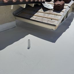 My foam roof My foam roof