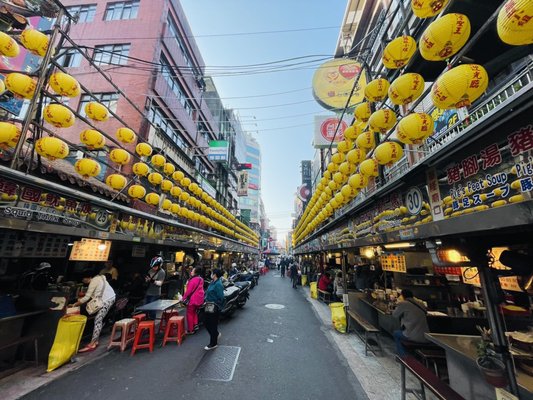 Keelung MiaoKou Night Market by null