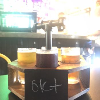 Bandera Brewery - Beerfest 09/19/26. Flight of four. Oktoberfest was really good. - Bars Near Me - Bandera, Texas