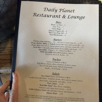 The Daily Planet - Menu - American Near Me - Portland, Oregon