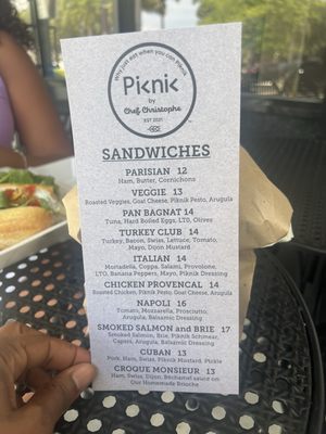 Menu photo 5 Piknik by Chef Christophe Palm Beach Gardens, FL Menu photo 5 Piknik by Chef Christophe Palm Beach Gardens, FL