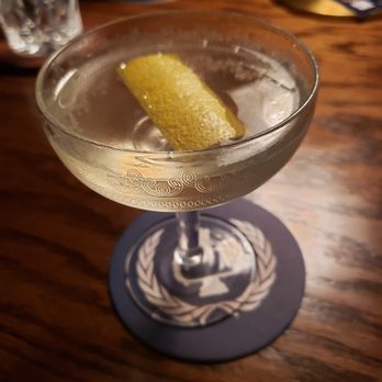 The Consulate - The Vesper, the classic 007 martini, shaken and not stirred complete with a lemon twist. - Specialty Food Near Me - Atlanta, Georgia