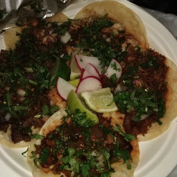Taco Brothers - 2 asada, 2 Al pastor and 2 pollo street tacos - Food Trucks Near Me - Eureka, California