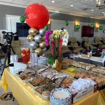 Fendy Nail Lounge - Free food and drinks for their grand opening! - Nail Salons Near Me - Cypress, California Fendy Nail Lounge - Free food and drinks for their grand opening! - Nail Salons Near Me - Cypress, California