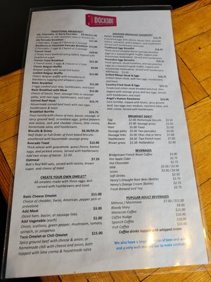 Menu photo 2 Dockside Saloon & Restaurant Portland, OR Menu photo 2 Dockside Saloon & Restaurant Portland, OR