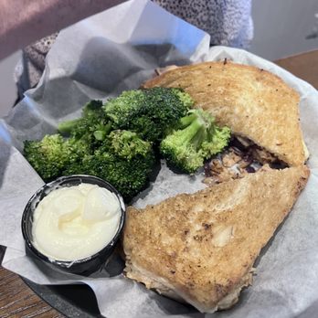 Hickory Tavern - Turkey melt delicious and broccoli was perfect! - Sports Bars Near Me - North Myrtle Beach, South Carolina Hickory Tavern - Turkey melt delicious and broccoli was perfect! - Sports Bars Near Me - North Myrtle Beach, South Carolina