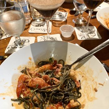 DaVinci's - Linguine Nere All' Aragosta SOOOOOO GOOOOOOOOOOOOOODDDDDDD - Italian Near Me - Marco Island, Florida