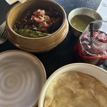 Chico Malo - Ribeye tacos, Salsa Verde (This salsa is green), and sangria - Mexican Near Me - Phoenix, Arizona Chico Malo - Ribeye tacos, Salsa Verde (This salsa is green), and sangria - Mexican Near Me - Phoenix, Arizona