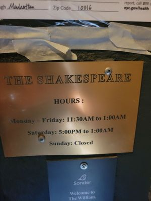 The Shakespeare by null