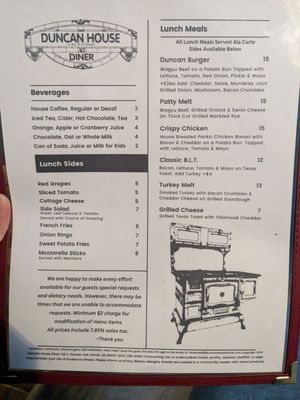 Duncan House Diner by null