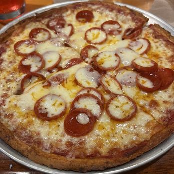 The Dough Roller - Gluten free, personal pizza (extra cheese, pepperoni) - Pizza Near Me - Ocean City, Maryland