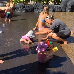 The Nanny Connection - Rebecca was so sweet with our little girl. Here they are playing by the kiddie pool together