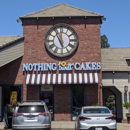 Exterior outside entrance of Nothing Bundt Cakes - Store front. - Sacramento, California Exterior outside entrance of Nothing Bundt Cakes - Store front. - Sacramento, California