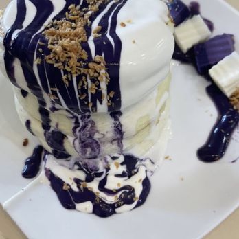 Nostimo Cafe & Tea - Ube Souffle - Coffee & Tea Near Me - Westminster, California