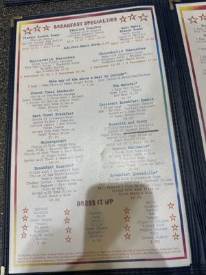 Menu photo 2 Studio One Cafe Eugene, OR