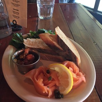 The Bread Company - Smoked salmon with toasted bread - Bakeries Near Me - Urbana, Illinois The Bread Company - Smoked salmon with toasted bread - Bakeries Near Me - Urbana, Illinois