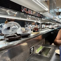 Kura Revolving Sushi Bar - Sushi for dinner!