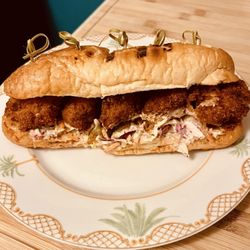 Emmett Watson's Oyster Bar - Oyster Roll (Oyster Poor Boy)