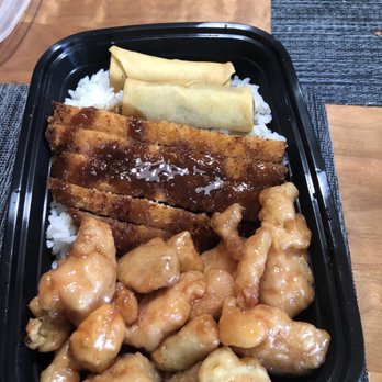 Yummy 8 Lunchbox & Catering - Orange chicken, chicken katsu, spring rolls and rice. Lots of food for $10.99! - Food Trucks Near Me Yummy 8 Lunchbox & Catering - Orange chicken, chicken katsu, spring rolls and rice. Lots of food for $10.99! - Food Trucks Near Me