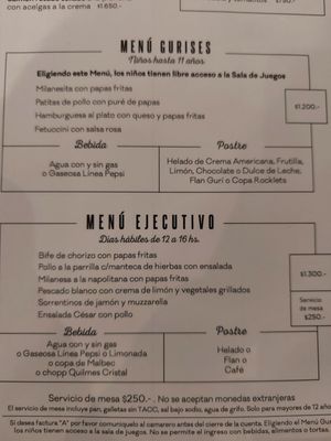 Menu photo 7 La Payuca Buenos Aires, C