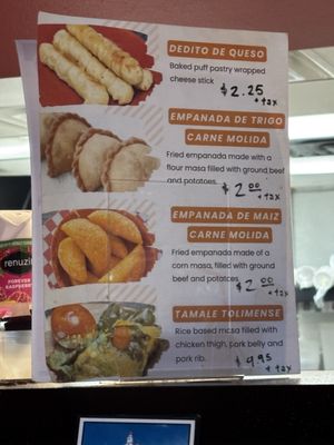 Menu photo 1 Pasabocas Colombian Bakery Las Vegas, NV