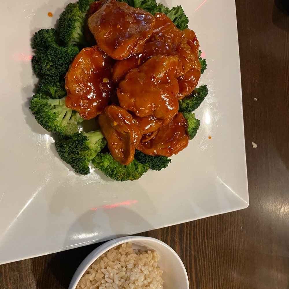 Veggie Fun - M8. General Tso's Soy Protein - Vegan Near Me - Providence, Rhode Island Veggie Fun - M8. General Tso's Soy Protein - Vegan Near Me - Providence, Rhode Island