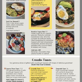 Crumbs Breakfast, Lunch & Bar - Menu - Breakfast & Brunch Near Me - Danville, California Crumbs Breakfast, Lunch & Bar - Menu - Breakfast & Brunch Near Me - Danville, California
