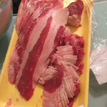 SkyFoods - They slices up top were huge but these bottom slices are of quarter and dime sizes. How disappointing to do this to loyal customers. - Grocery Near Me - Flushing, New York