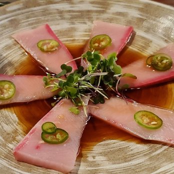 Oao - Sushi Bar & Grill at Wailea - This is my favorite "Hamachi Carpaccio" - Sushi Bars Near Me - Kihei, Hawaii Oao - Sushi Bar & Grill at Wailea - This is my favorite "Hamachi Carpaccio" - Sushi Bars Near Me - Kihei, Hawaii