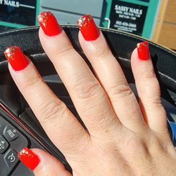 Sassy Nails - This is the set I wasn't happy with.
