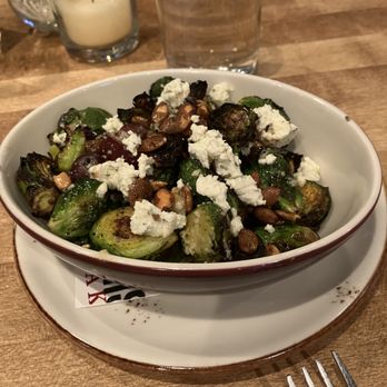 Whiskey Cake - brussells sprouts - New American Near Me - Plano, Texas