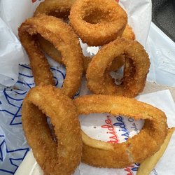 8'26 - $4.95 and what you get, frozen onion rings with very little if any onion