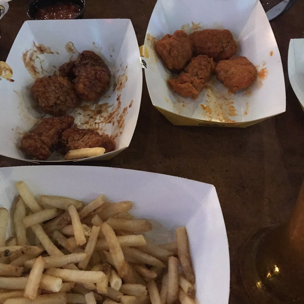 Buffalo Wild Wings - Medium & Honey BBQ boneless wings & fries - Chicken Wings Near Me - Langhorne, Pennsylvania Buffalo Wild Wings - Medium & Honey BBQ boneless wings & fries - Chicken Wings Near Me - Langhorne, Pennsylvania