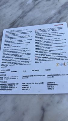 Menu photo 1 Piola Miami Beach, FL Menu photo 1 Piola Miami Beach, FL