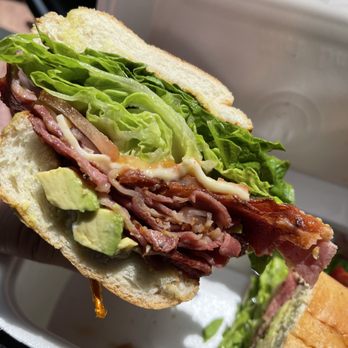 DC Donut Cafe - #25 Pastrami Sub Lunch - Donuts Near Me - San Fernando, California
