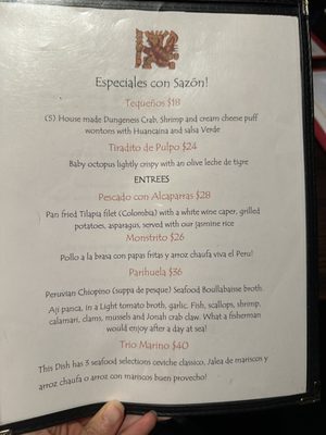 Menu photo 2 Sazon Peruvian Cuisine & Deli Santa Rosa, CA