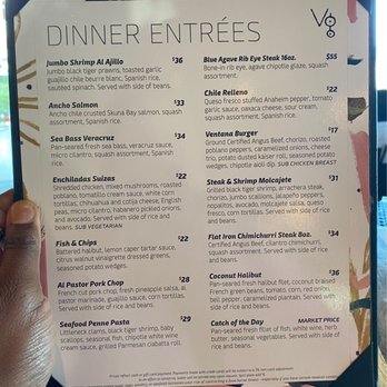 Ventana Grill - Dinner menu - Latin American Near Me - Pismo Beach, California Ventana Grill - Dinner menu - Latin American Near Me - Pismo Beach, California