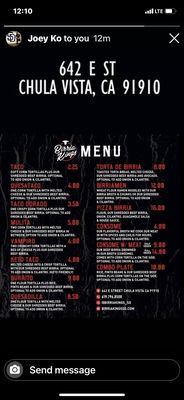 Menu photo 5 Birria Kings San Diego, CA