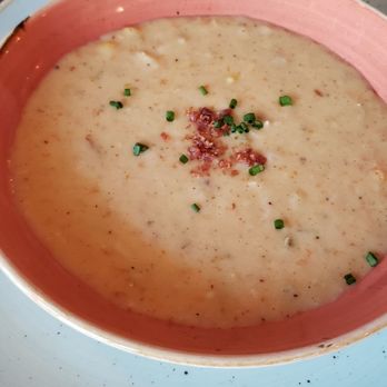 Grace & Grit - She Crab Chowder. Order this!!! - Southern Near Me - Mount Pleasant, South Carolina