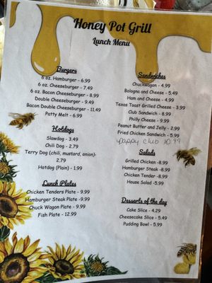 Menu photo 3 Honey Pot Grill Sevierville, TN Menu photo 3 Honey Pot Grill Sevierville, TN
