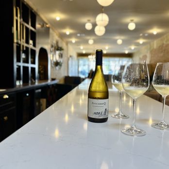 Chestnut Tree Teahouse & Bistro - a bottle of wine and two glasses of wine - Cafes Near Me - Denton, Texas Chestnut Tree Teahouse & Bistro - a bottle of wine and two glasses of wine - Cafes Near Me - Denton, Texas