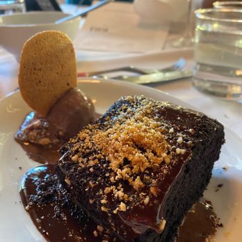 Coppa Osteria - Hazelnut cake & ice cream - Italian Near Me - Houston, Texas