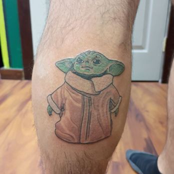 Jaded Soul's Living Art Tattoo - baby grogu tattoo - Tattoo Near Me - Gresham, Oregon