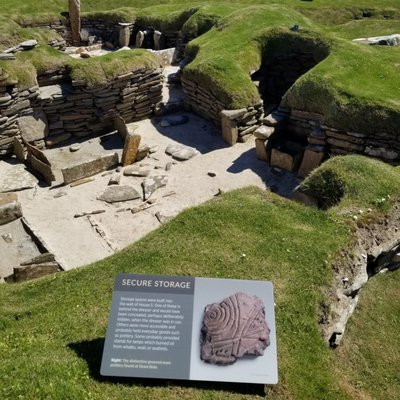 Skara Brae Prehistoric Village by null