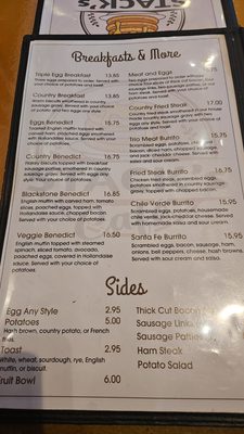 Menu photo 6 Stack's Cafe Bakersfield, CA
