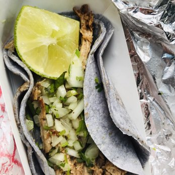 Flacoz Tacoz - a close up of a taco - Mexican Near Me - New York, New York