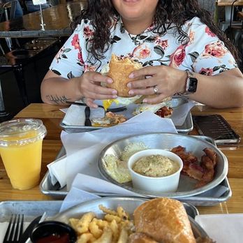 Se7enBites - My breakfast the Steak and cheese sandwich. - Coffee & Tea Near Me - Orlando, Florida Se7enBites - My breakfast the Steak and cheese sandwich. - Coffee & Tea Near Me - Orlando, Florida