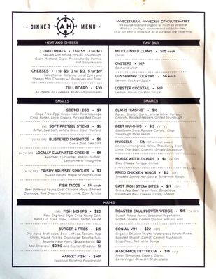 Menu photo 8 The Atlantic House Atlantic Highlands, NJ Menu photo 8 The Atlantic House Atlantic Highlands, NJ