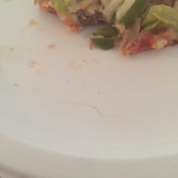 Marco's Pizza - Red hair in my pizza! It was in the actual pizza bread! - Pizza Near Me - Auburn, Alabama